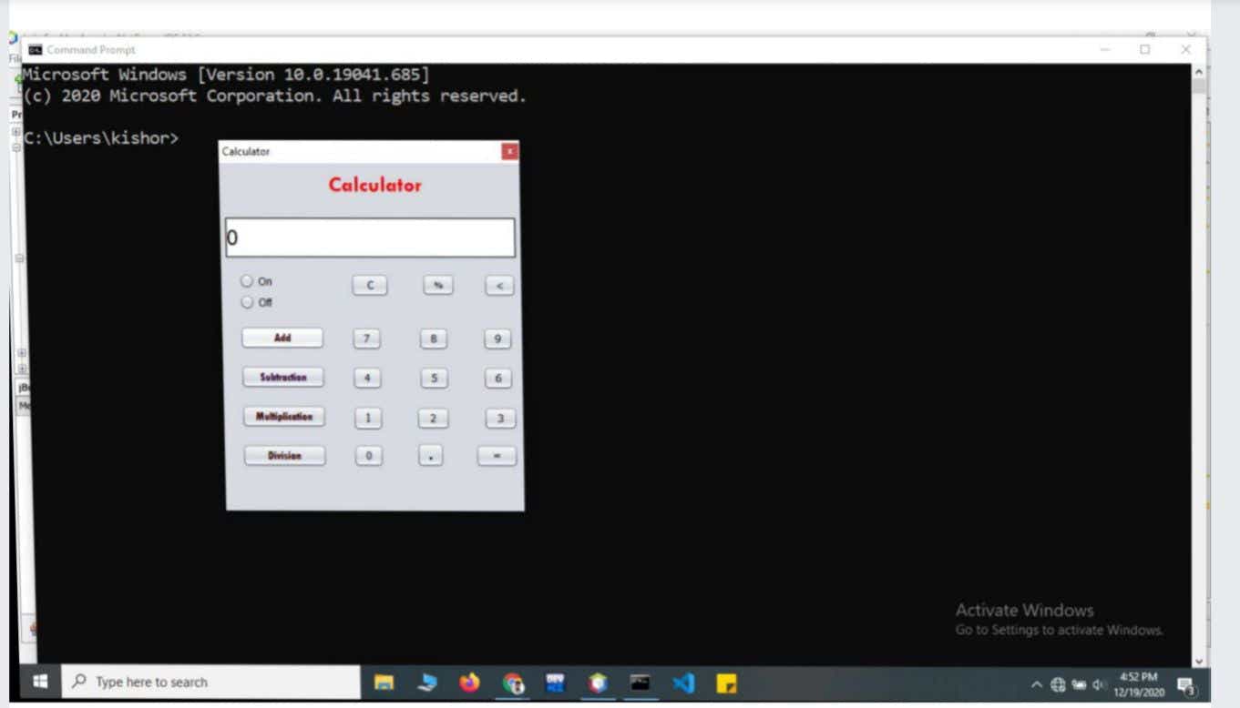 GitHub Saurabhpec/CalculatorjavaProject This project name is CalculatorApp and this is a